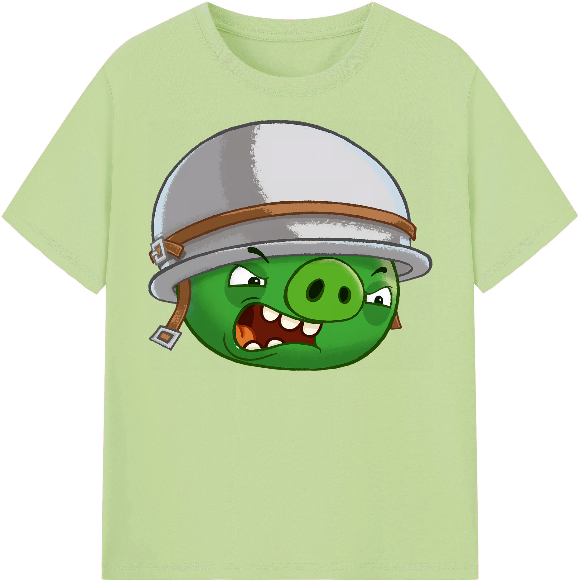 （画像用） Angry Birds アングリーバード 綿100％半袖Tシャツ（フロントプリント）